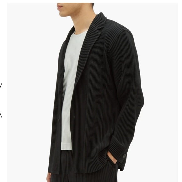 issey miyake blazer